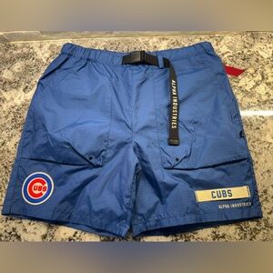 Men’s New Era Alpha Industries Chicago Cubs Shorts Size M